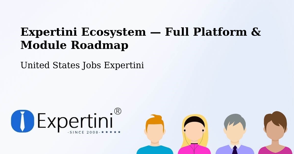 Expertini Ecosystem — Full Platform & Module Roadmap – Farrell